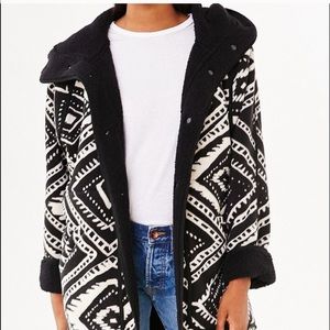 Without walls reversible shearling coat
